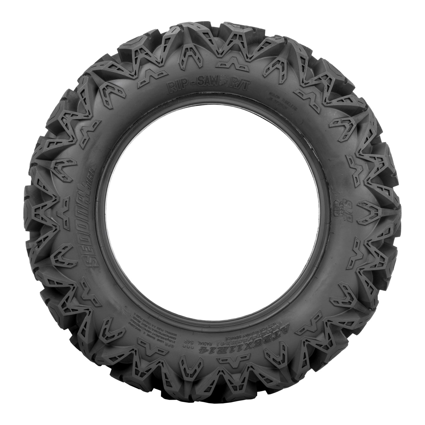 Tire Rip Saw R/T 26x10r12 Radial 6pr Lr440lbs
