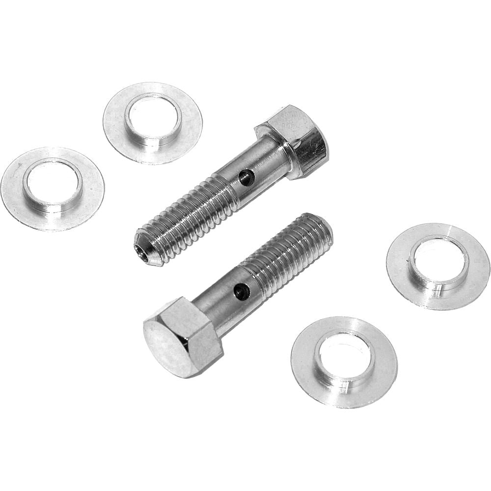 Breather Bolts Chrome Pair Twin Cam