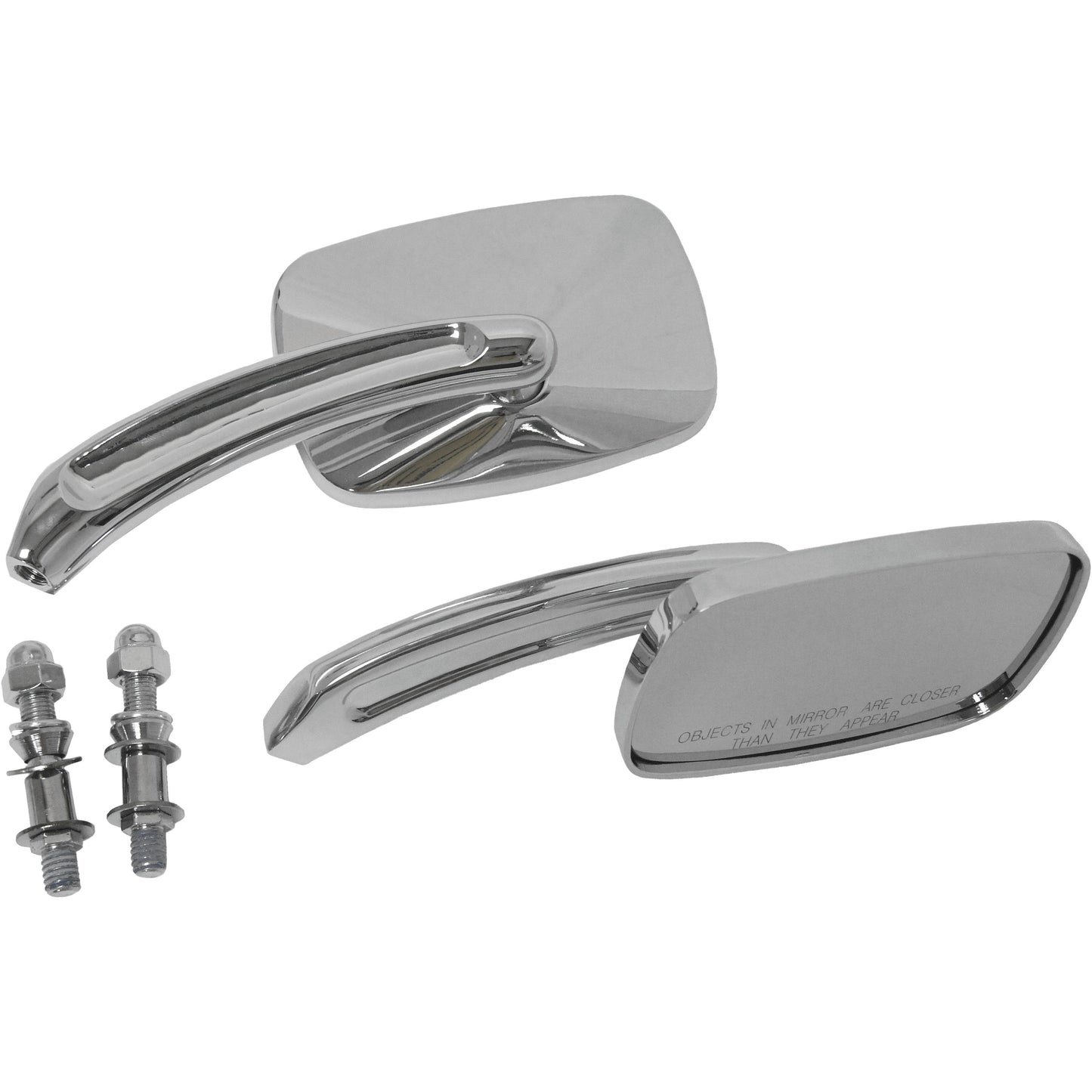 Mirrors Chrome Rectangle Chrome