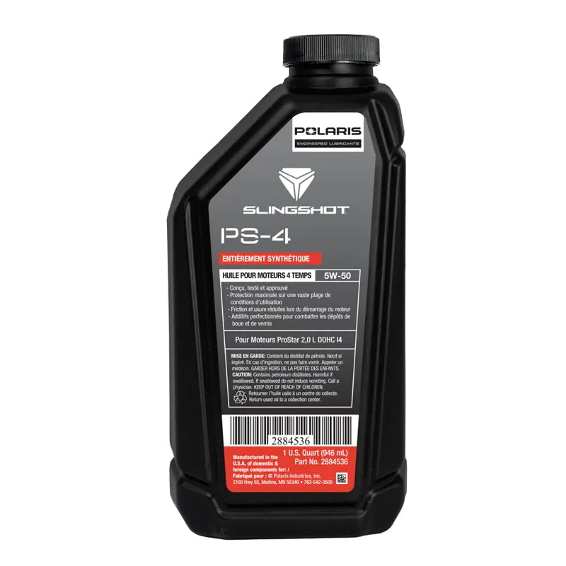 Slingshot PS-4 Full-Synthetic Oil Qt. 2884536
