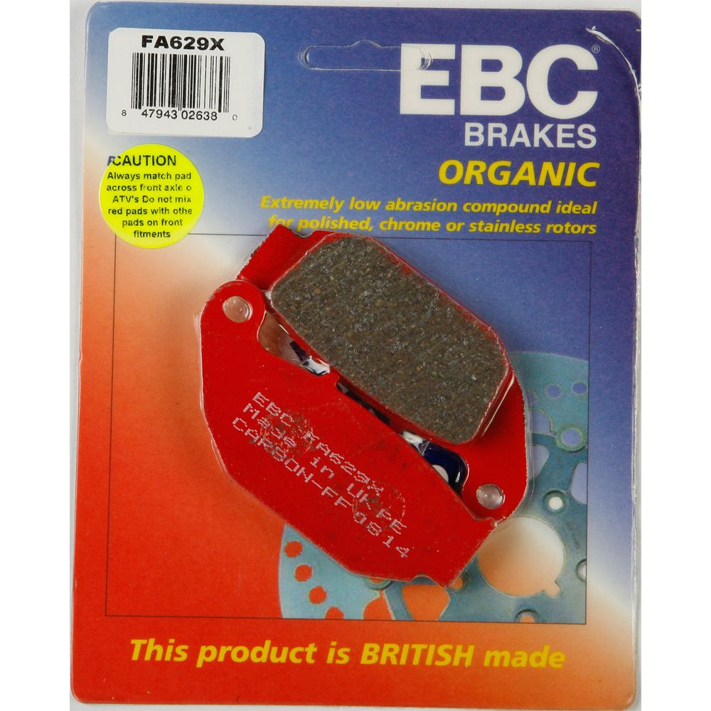 Brake Pads Fa629x Carbon X Series