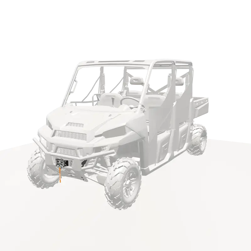 Polaris HD 4,500 lb. Winch  2881667