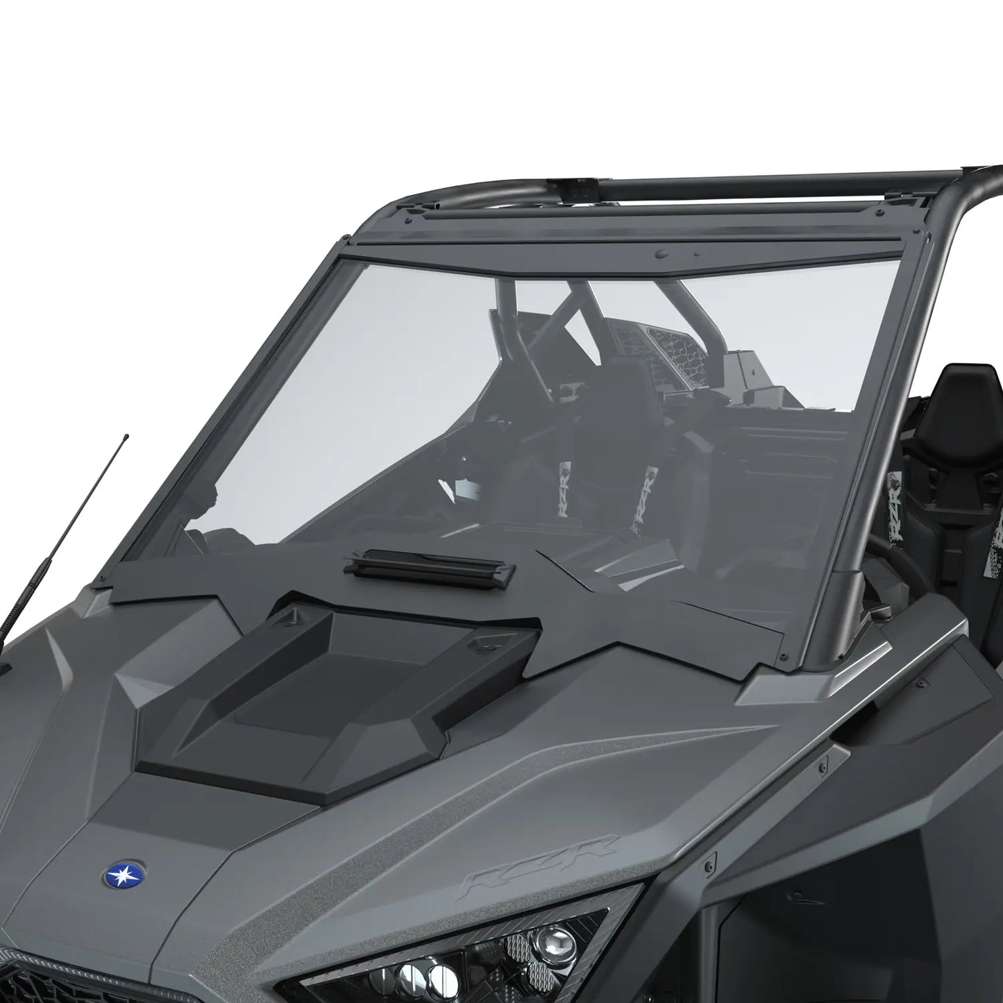 Polaris Full Vented Windshield, Glass - 2889019