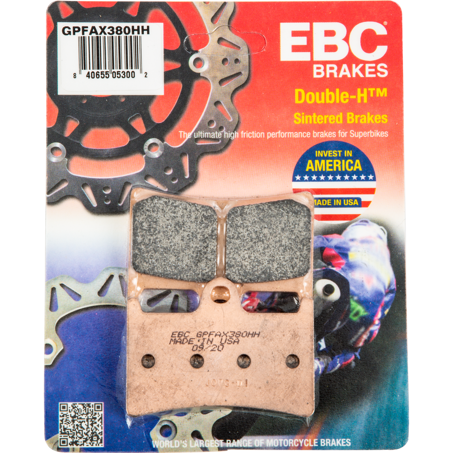 Gpfax Brake Pads Race Only