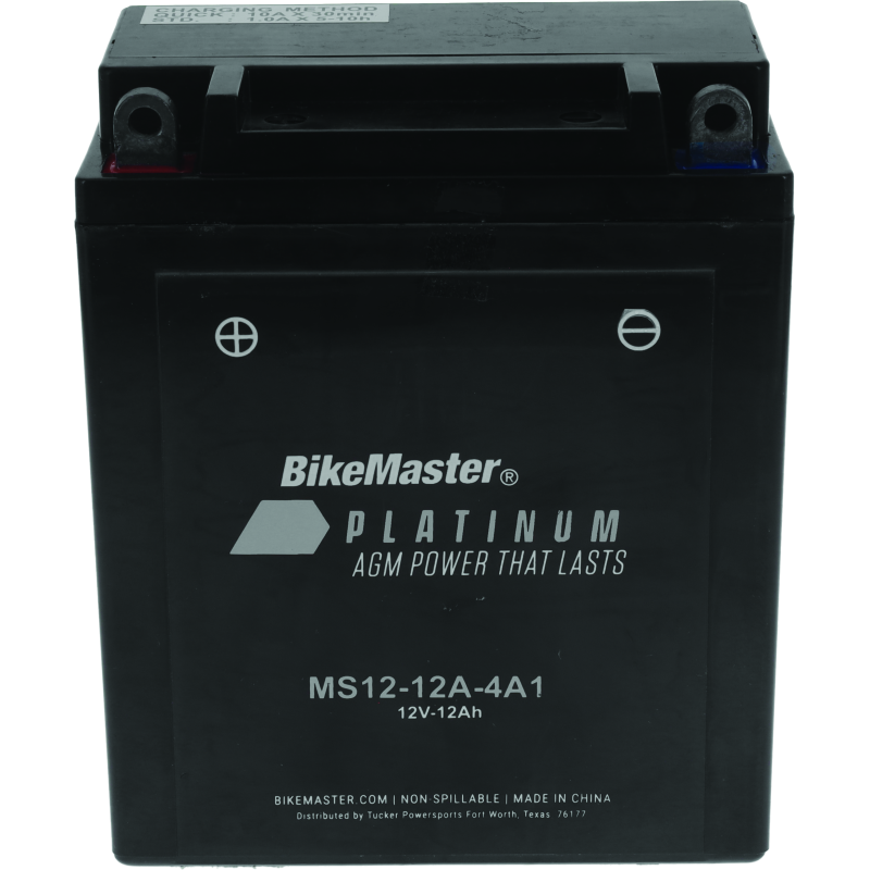 BikeMaster AGM Battery - MS12-12A-4A1