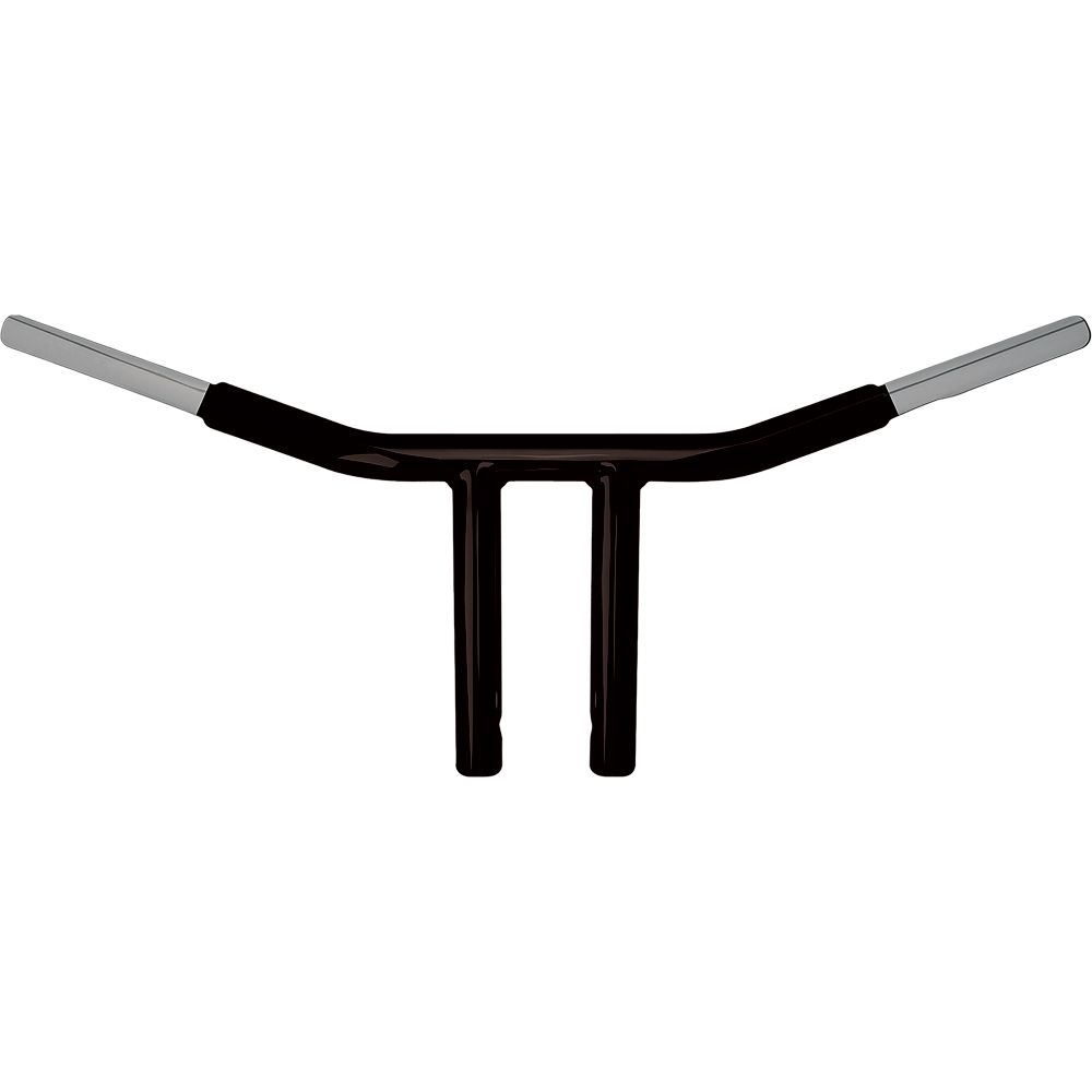 Chubby 8" Phsyco Drag Bar Satin Black