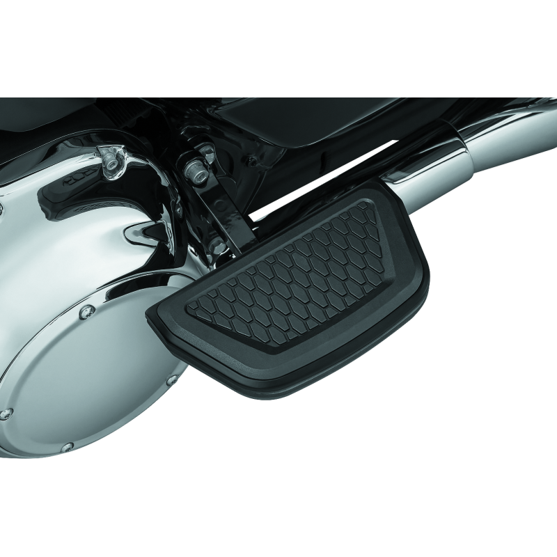 Kuryakyn Hex Passenger Board Inserts Black