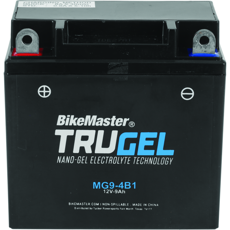 BikeMaster TruGel Battery - MG9-4B1