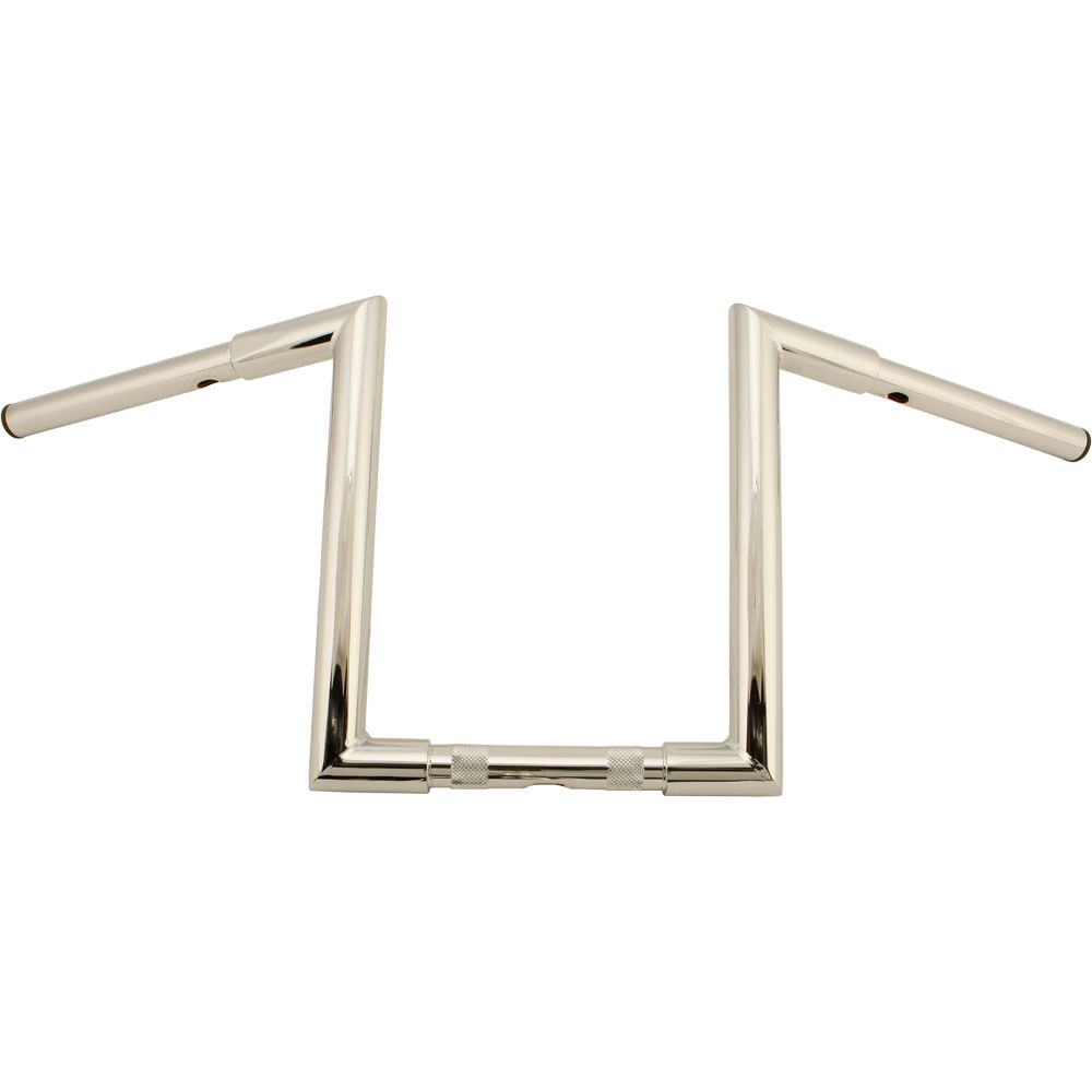 H Bar Z Bar 1 1/4" Cable 12" Rise Chrome