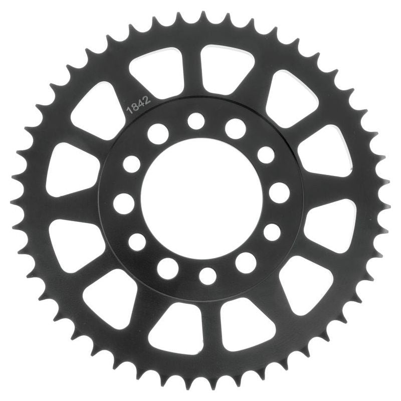 BikeMaster Yamaha Rear Steel Sprocket 428 49T - Black