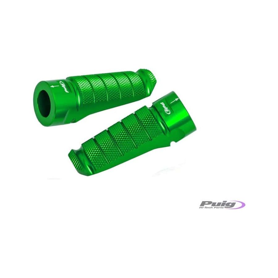 Footpegs Racing Green