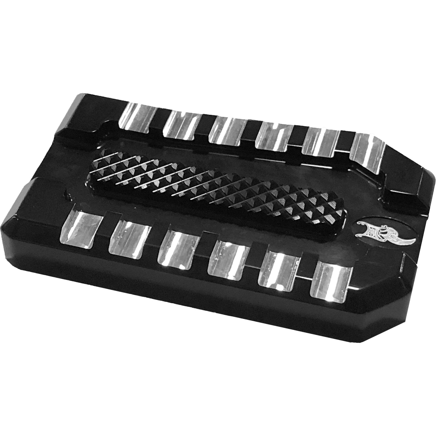 Nl Brake Pedal Black/Raw Flt 86 25 Flst 86 17