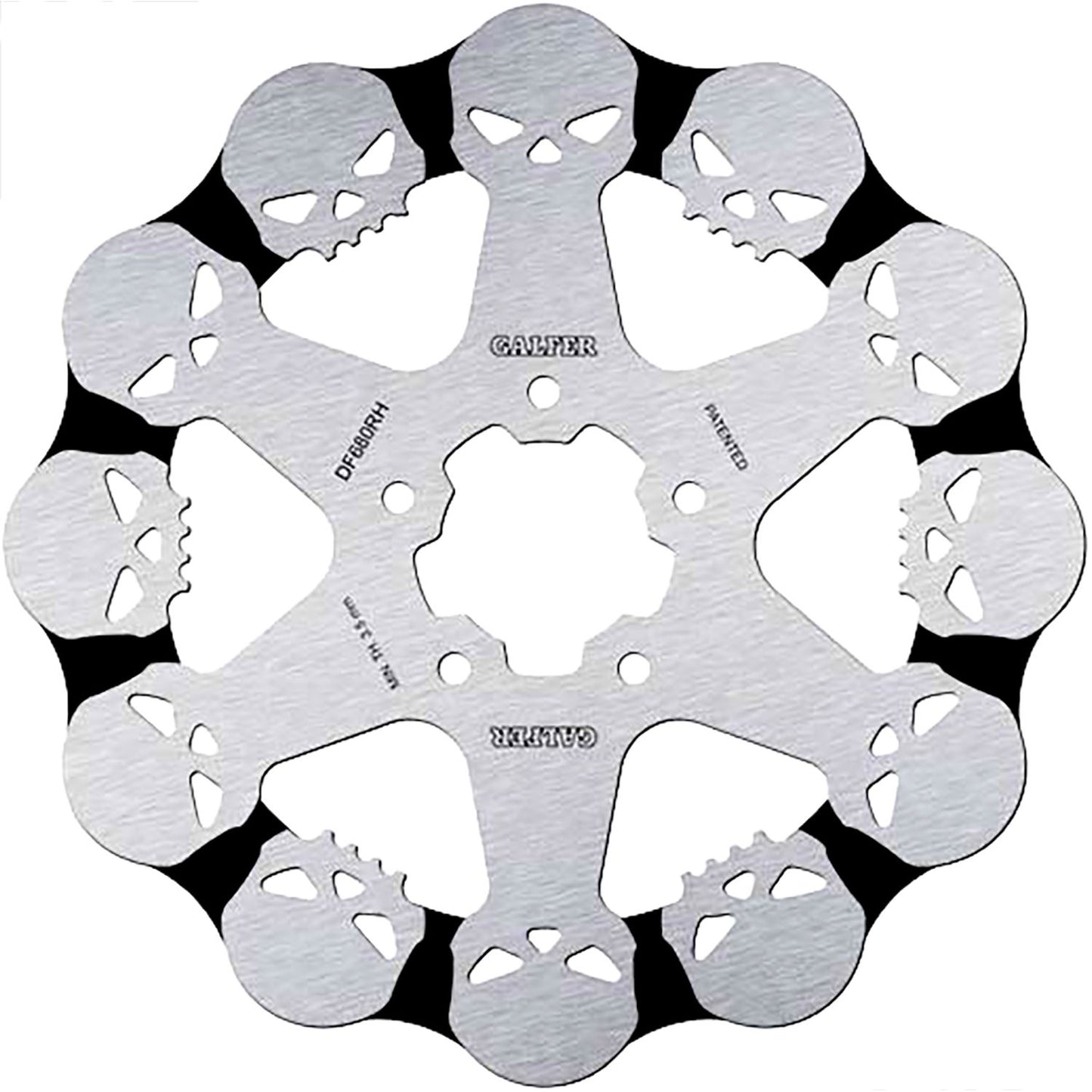 Rotor 11.5" Solid Skull Fr Stainless