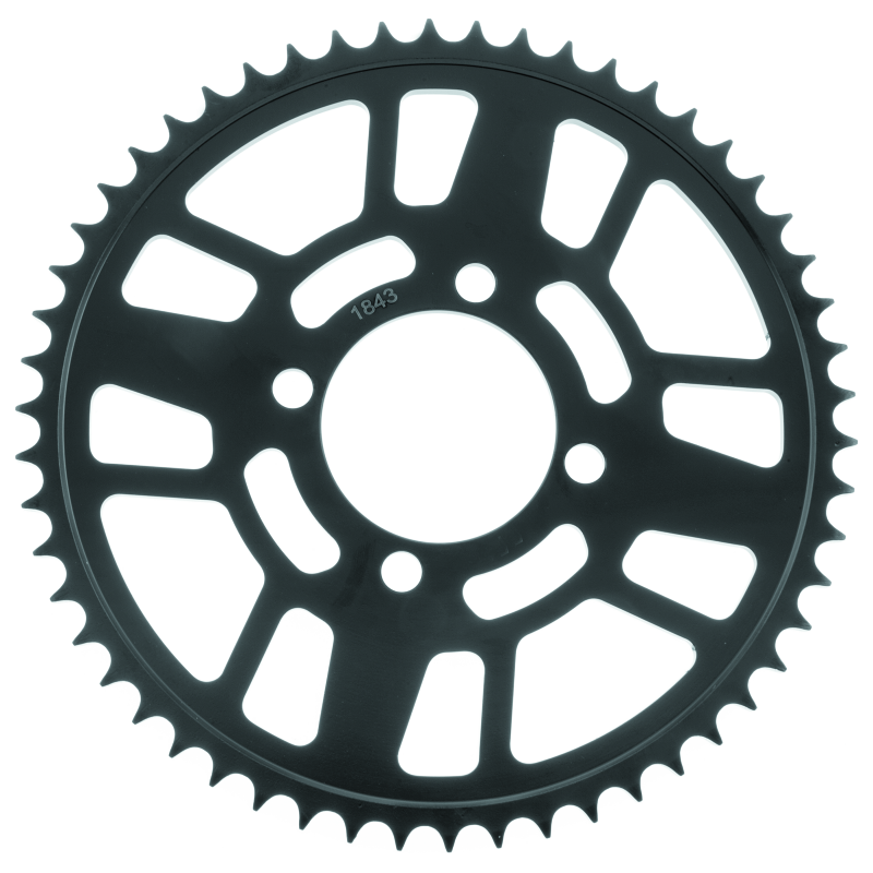 BikeMaster Yamaha Rear Steel Sprocket 428 49T - Black