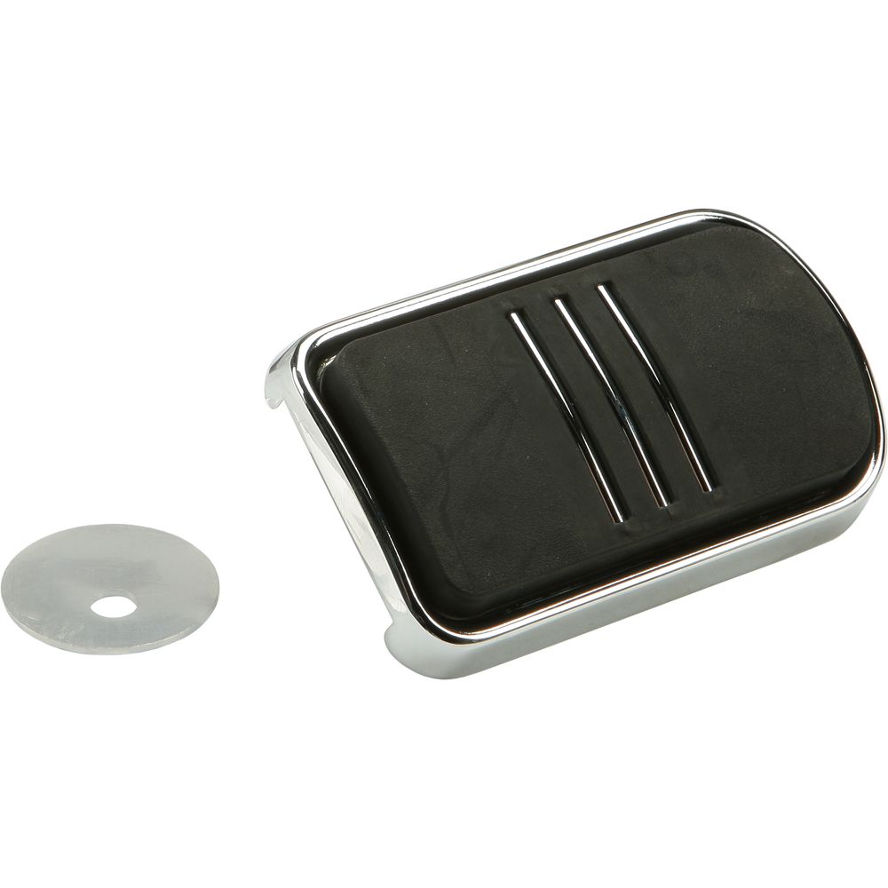 Brake Pedal Pad Chrome Flt