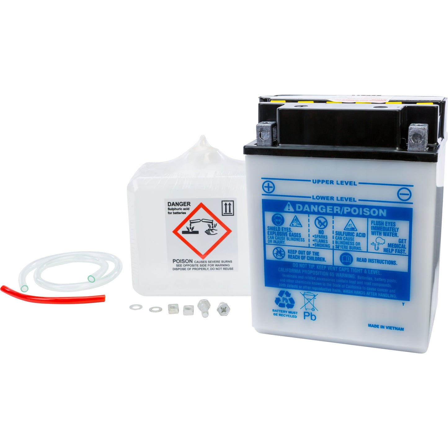 Battery W/Acid Cb14a A1/14a A2 12v Heavy Duty