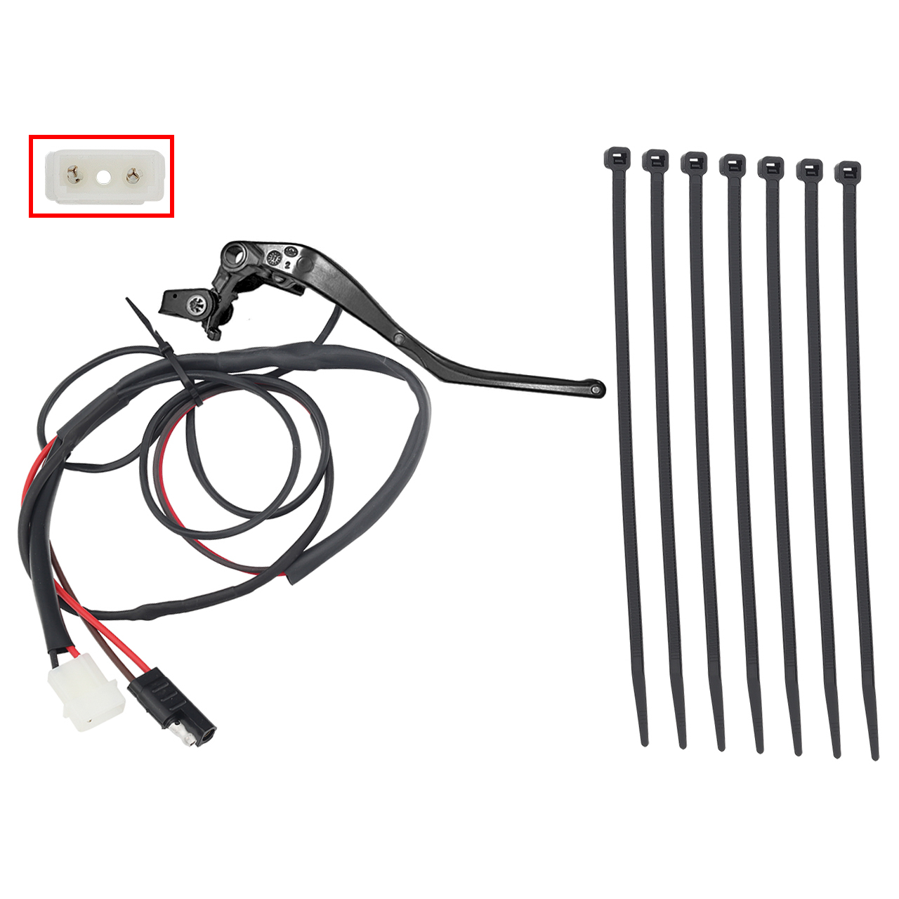 Heated Brake Lever Ac/Pol/Yam