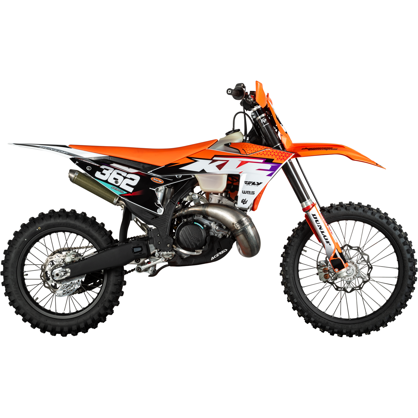 Carbon Fiber Fork Shield Lower 52 Mm X 260 Mm