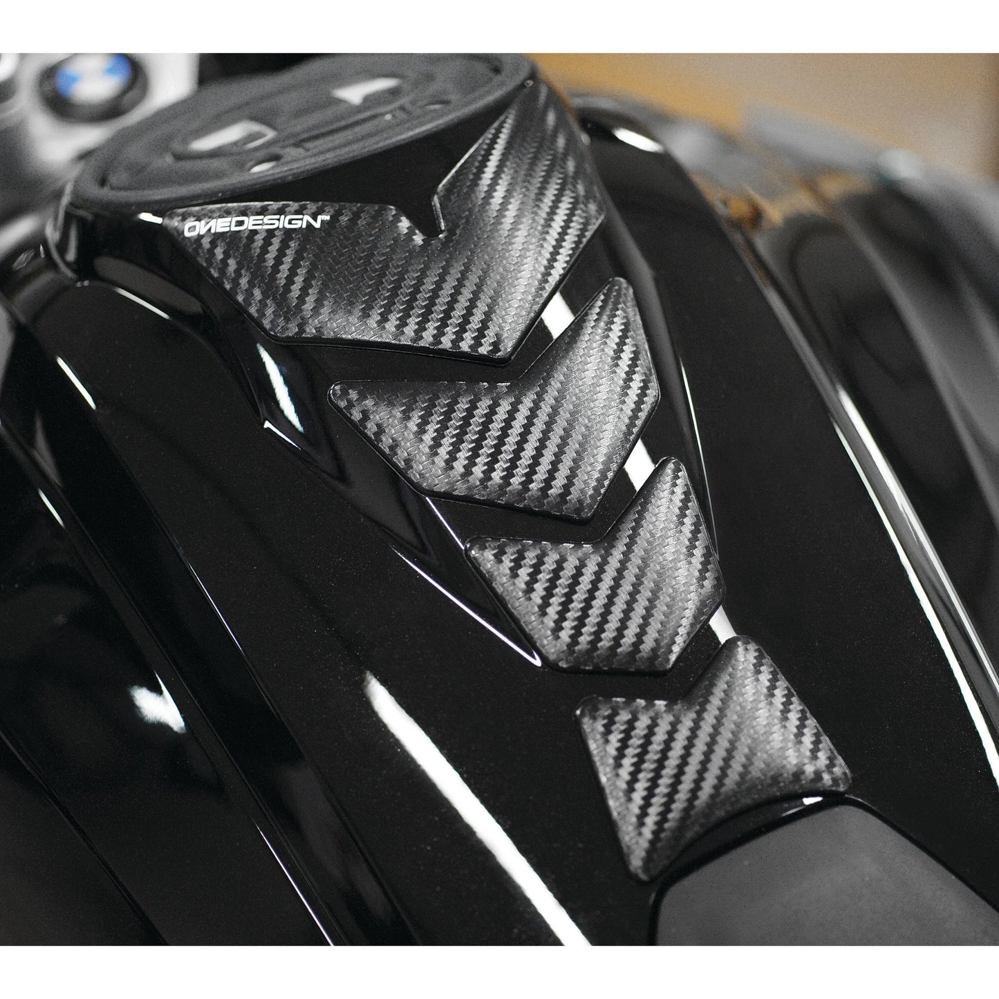 Tankpad Soft Touch Prespaced Slim Carbon