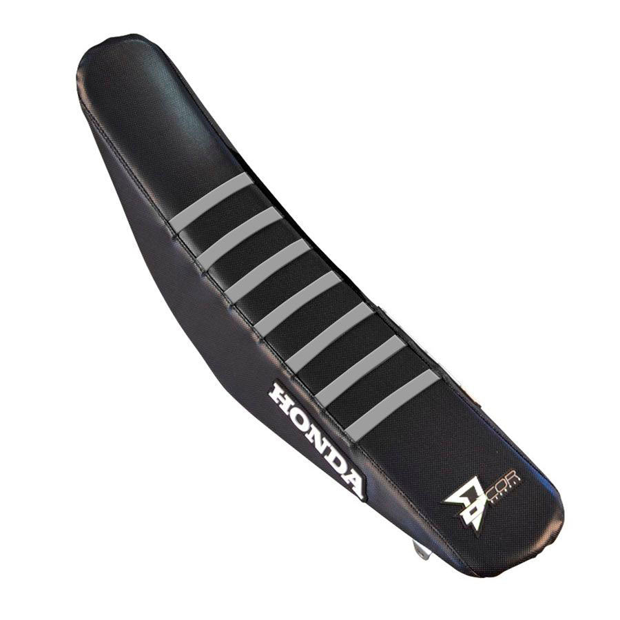 Seat Cover Black W/Grey Ribs Hon