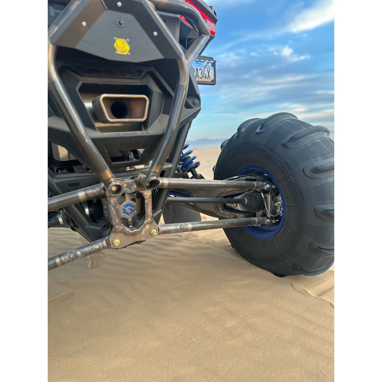 POLARIS TURBO R & PRO R RADIUS ROD KIT