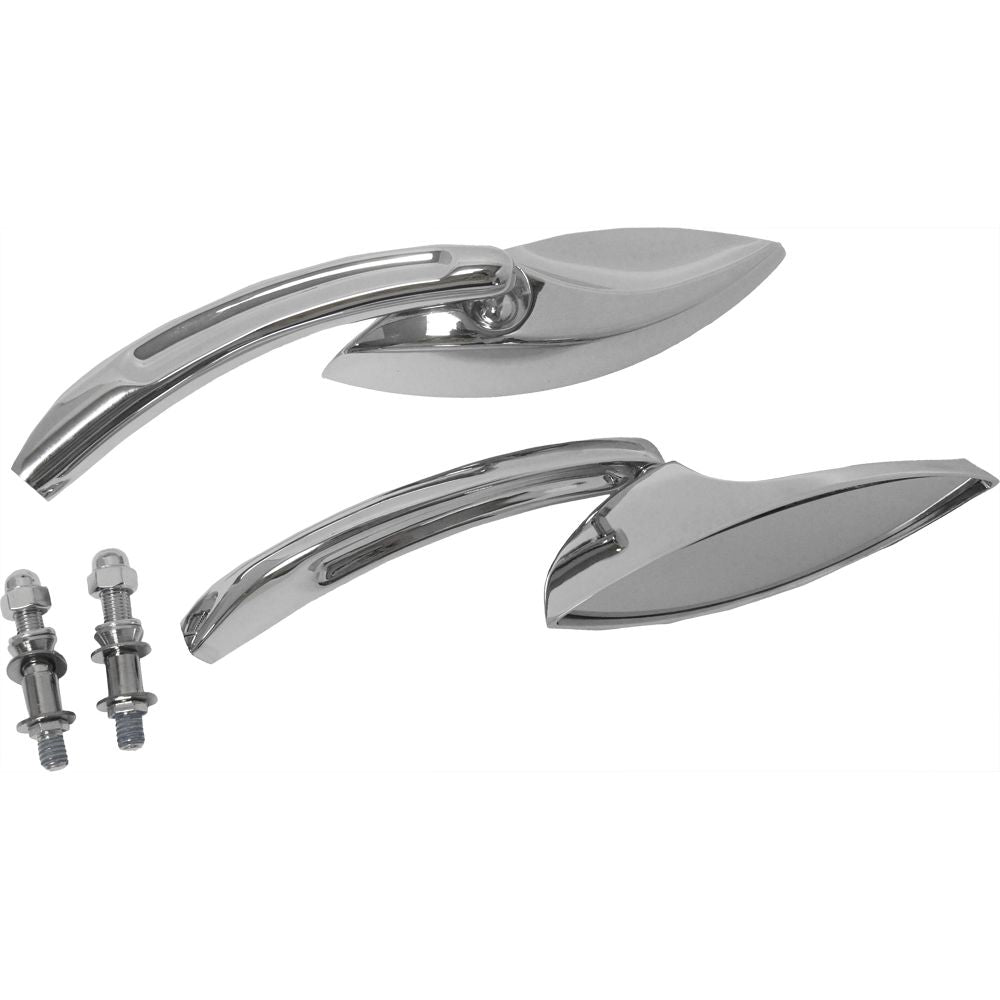 Mirrors Chrome Eliptical Chrome