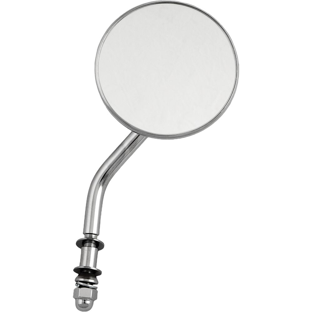 3" Round Mirror W/4" Stem Chrome L/R