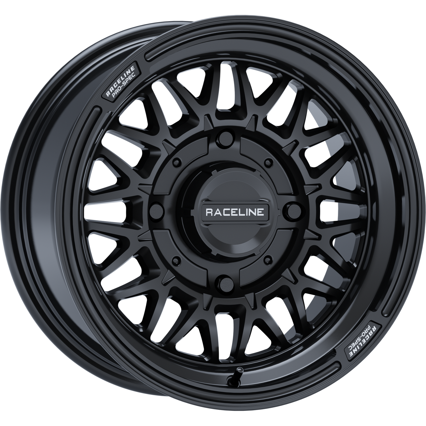 Raceline Omega 15x7 4/137 5+2 (+10mm) Gloss Black