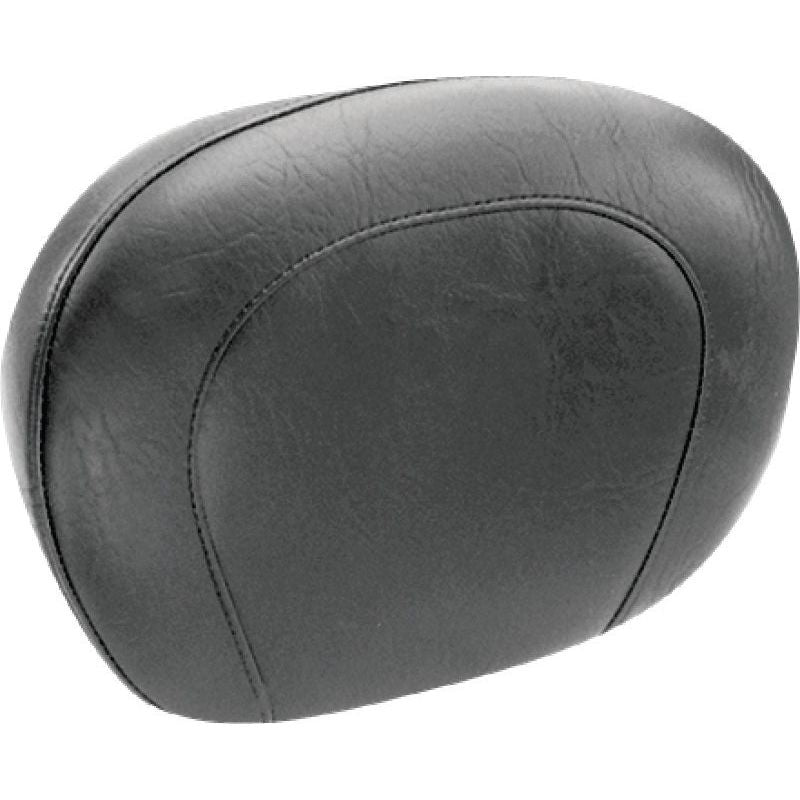 Mustang Harley Low Medallion Sissy Bar Pad (12 inch x 9 inch) - Black