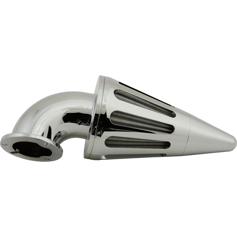 Ram Air Filter Coned Chrome 4.5"X12"