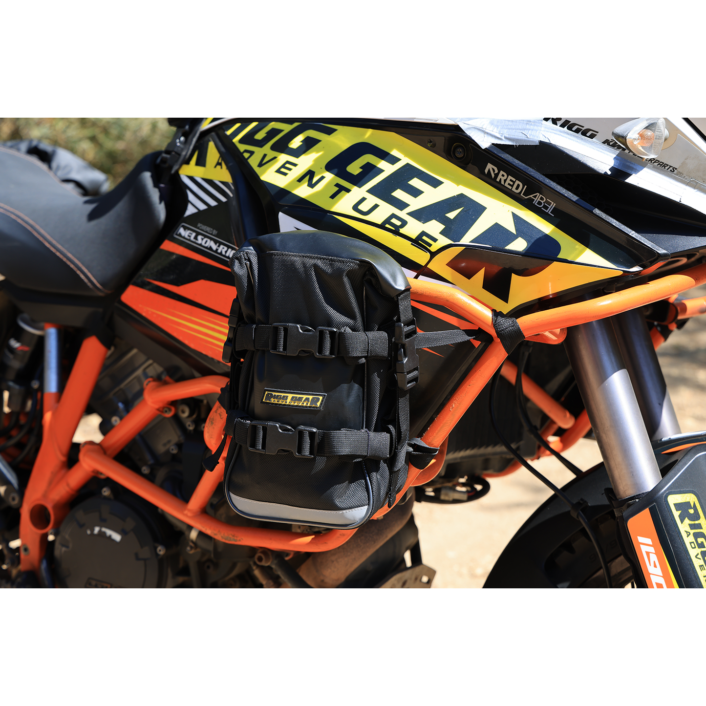 Trails End Crashbar/Tail Bag 7l Black