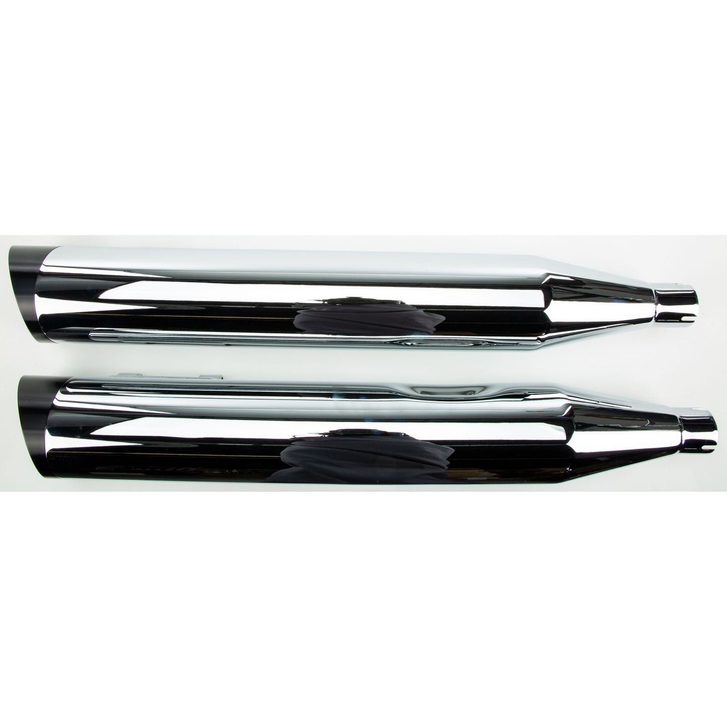 Comp S Slip On Tc Flh/Flt Chrome W/Black Slash Endcap