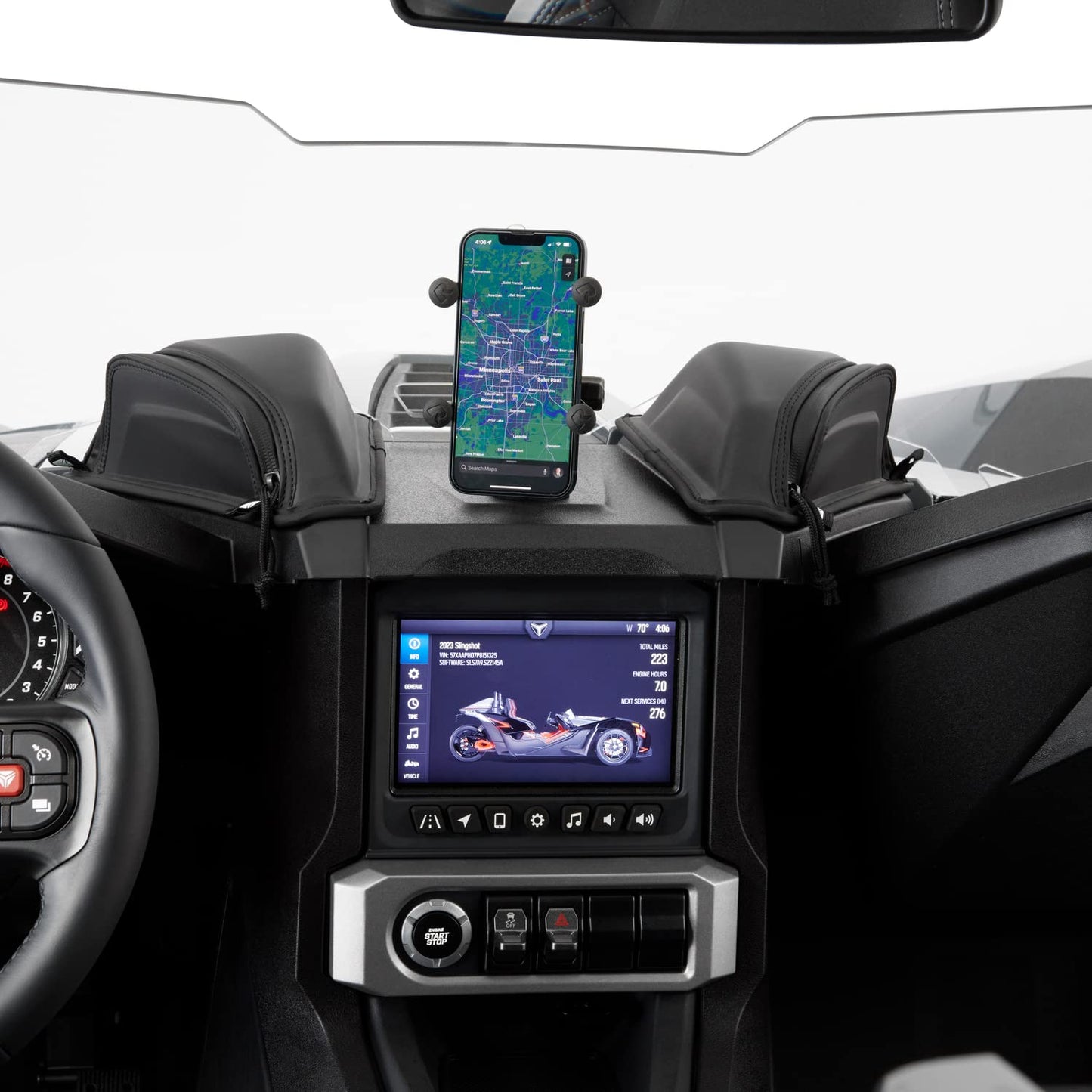 Slingshot RAM X-Grip® Phone Mount, Black - 2890041