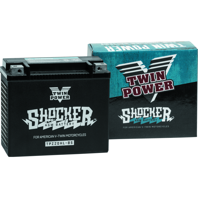 Twin Power YTX-20HL Shocker Battery Replaces H-D 65989-97A 310 CCA