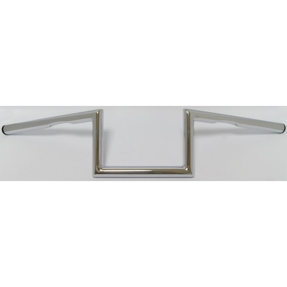 1" Z Bar Dimpled 6" Chrome