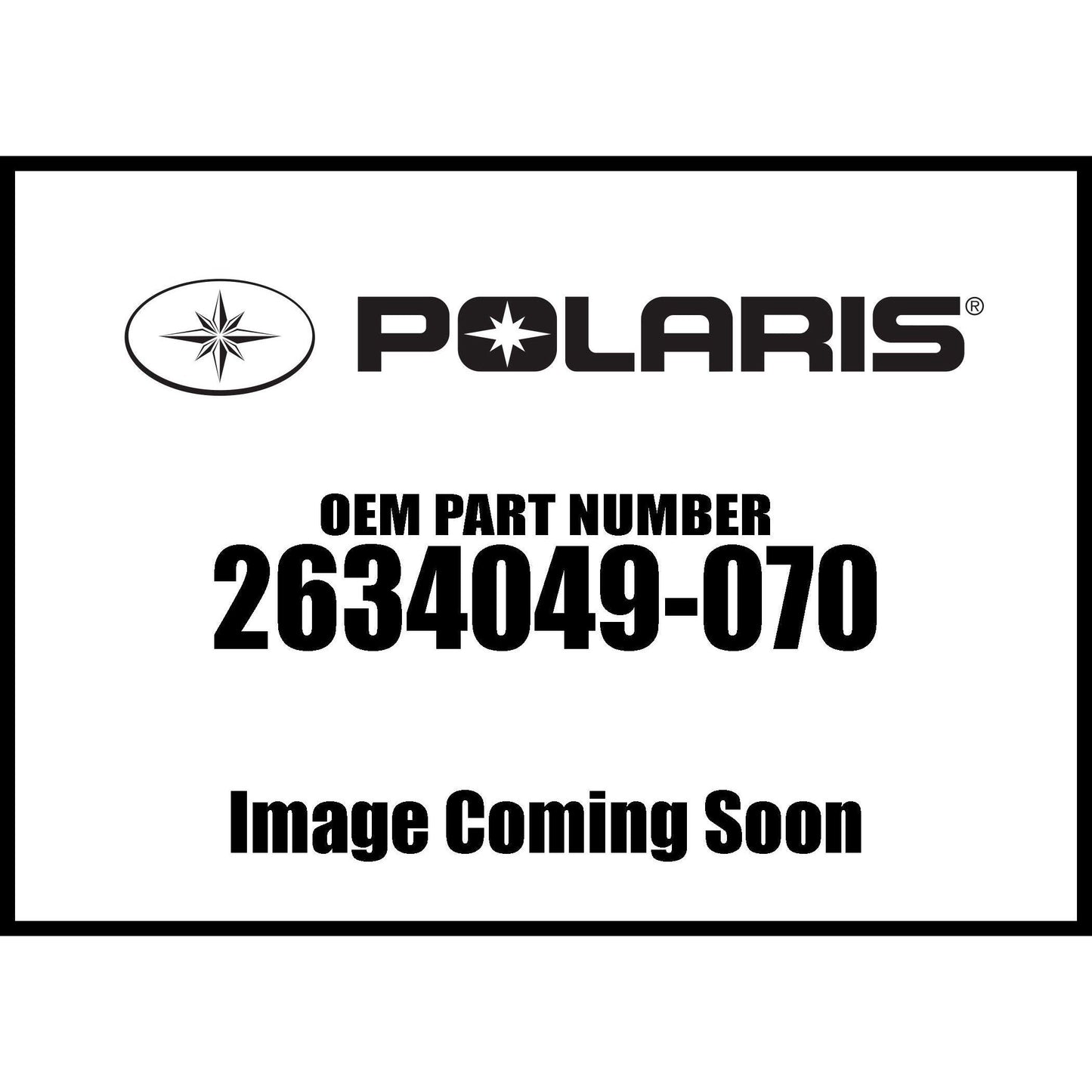 Polaris ATV Foil Panel Assembly, Right, Gloss Black, Genuine OEM Part 2634049-070, Qty 1