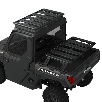 Polaris Off Road Rhino-Rack Rear Bed & 3-Seat Roof Rack