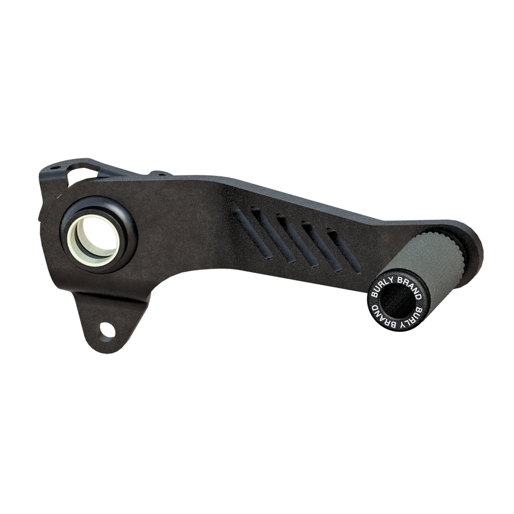 Slash Cut Brake Lever Black