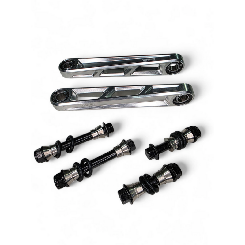 Elektric Offroad 2024+ Can Am Maverick R Front Sway Bar Links Anodized Clear