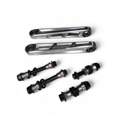 Elektric Offroad 2024+ Can Am Maverick R Front Sway Bar Links Anodized Clear