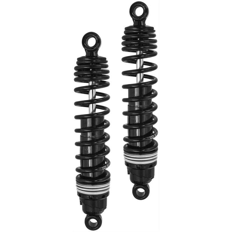 Progressive Harley-Davidson 412 Cruise Series Shocks 12.5in - Black