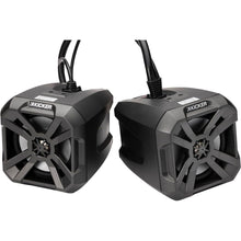 Kicker 48BTCAN65 - PowerCans 6.5" Bluetooth Powered Powersports Speaker Pods,...