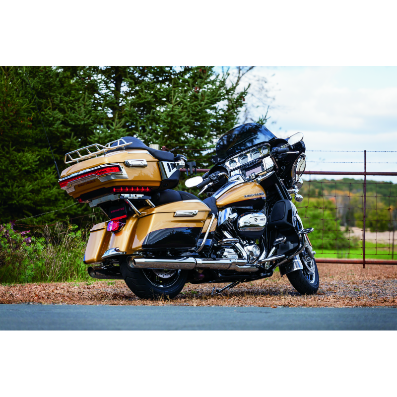 Kuryakyn Tri-Line Accent For Rear Tour-Pak Light Chrome