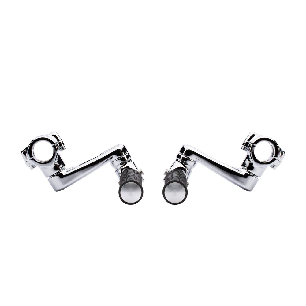 
                      
                        Indian Motorcycle Infinite Highway Pegs for Crash Bars, Pair, Chrome, Adjustable, Rubber Grips, for Specific Pursuit, Scout, Scout Bobber, Chief, Challenger, Springfield Models and More - 2879572-156
                      
                    