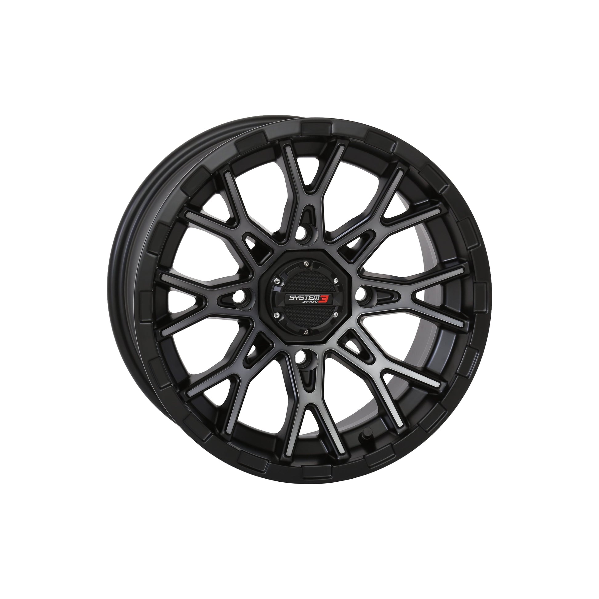 St6 Wheel 14x7 4+3 (+10mm) 4/137 Matte Dark Tint