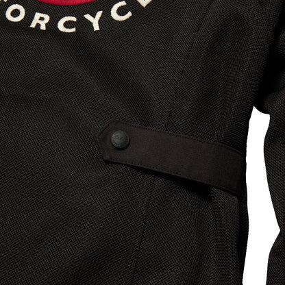 Indian Motorcycle Women's Milestone Mesh Jacket, Black - L - 283339306