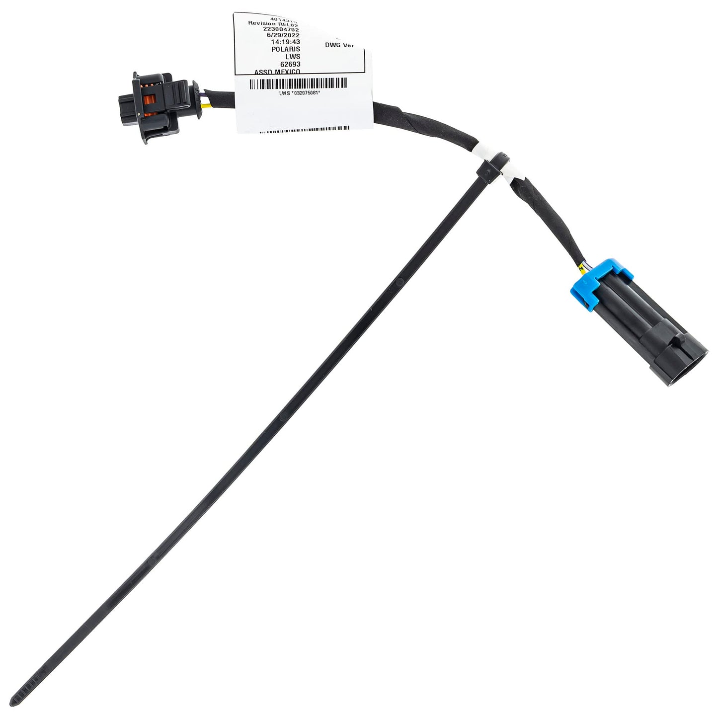 Polaris Ranger Thermistor Lead Wire, Genuine OEM Part 4014319, Qty 1