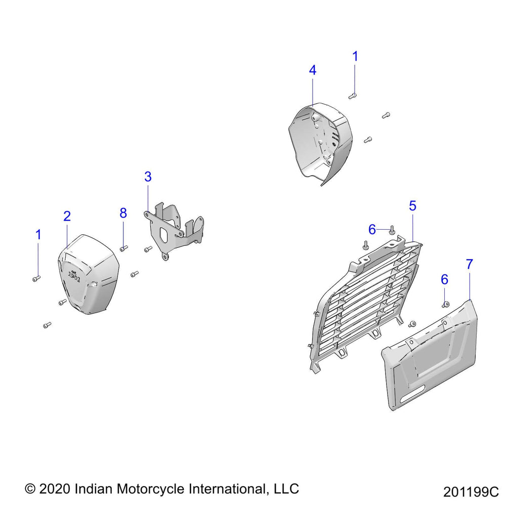 
                      
                        Indian Motorcycle Cover-V LH,CHR, Genuine OEM Part 5634049-156, Qty 1
                      
                    