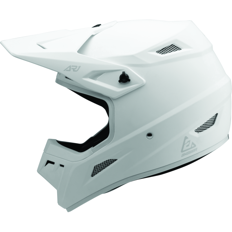 Answer AR1 Solid Helmet White Youth - Small