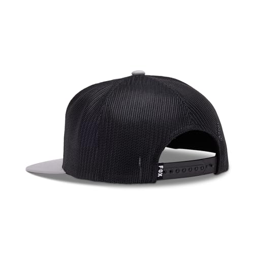 Fox Racing Mens Fox X Pro Circuit Snapback Hat, Steel Grey